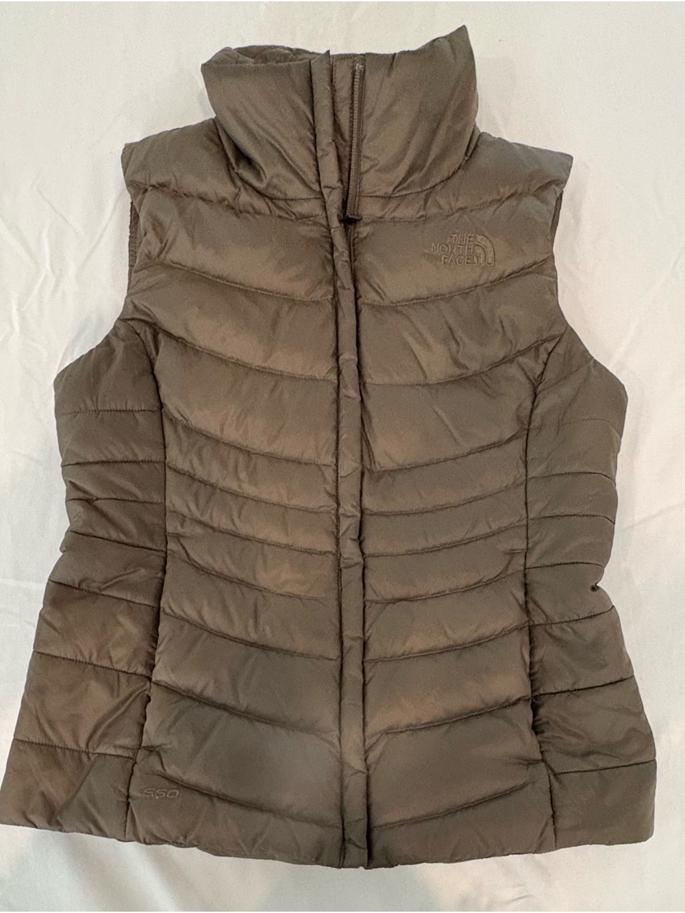 The North Face Women’s Olive Green Packable Puffer Vest